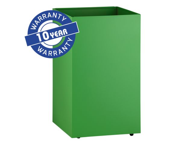 MERIDA STELLA GREEN LINE under-counter waste bin on swivel castors 60 l, green